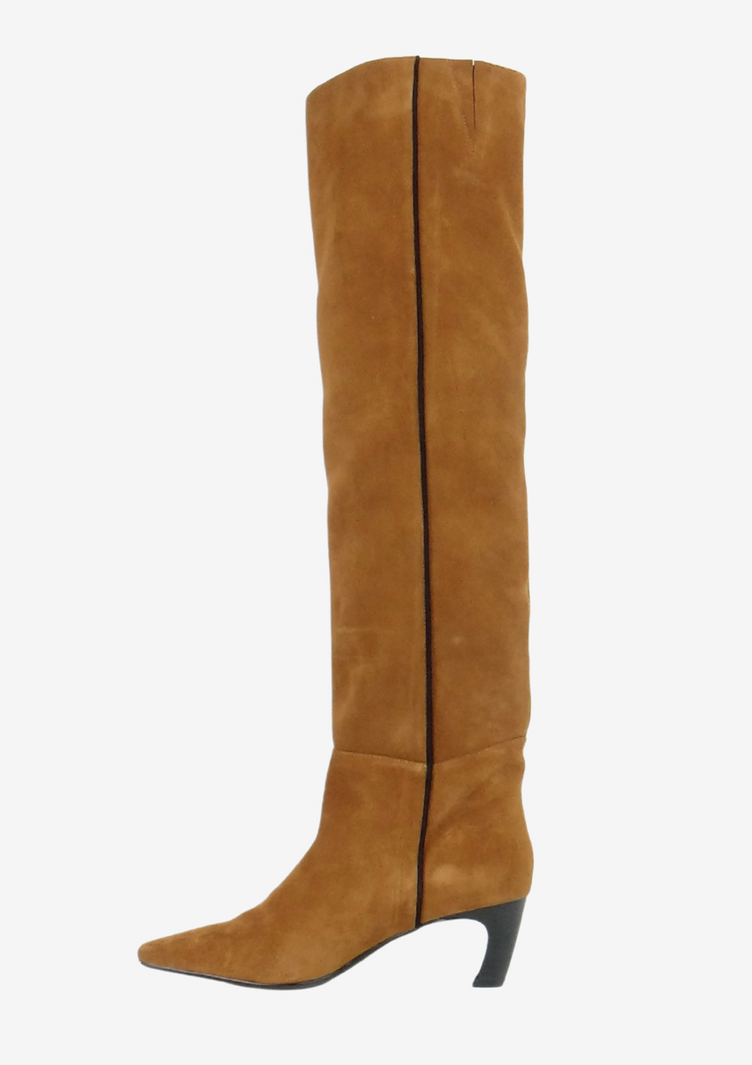 Chestnut 2025 suede boots