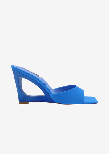 Ozi Wedge Azure Satin