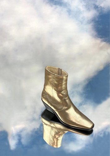 Razzy Boot Gold SAMPLE