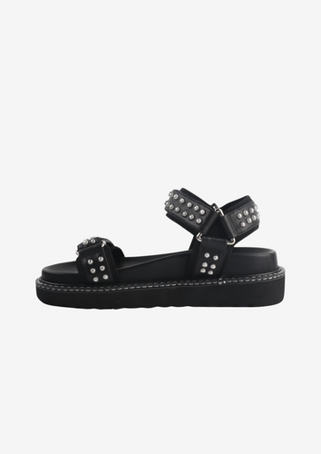 Roni Sandal Stud Black