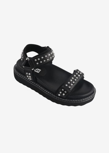 Roni Sandal Stud Black