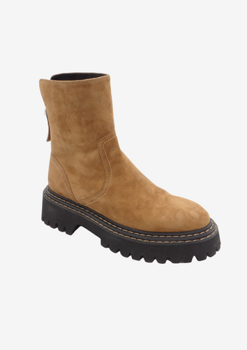 Wally Boot Chestnut Suede